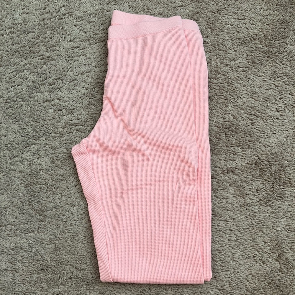 Old Navy Pink women’s thermal Leggings